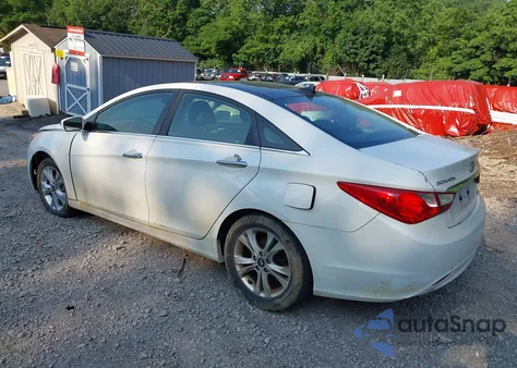 2012 Hyundai Sonata Limited from USA, damaged, VIN 5NPEC4AC9CH343541